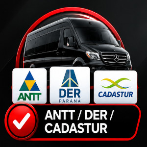 ANTT / DER / CADASTUR - Locadora de Vans em Curitiba